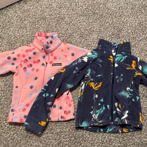 Columbia Blue and Yellow Patterned Jacket